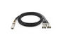 10Gbps 24AWG Direct Attach Copper Cable 7m QSFP DAC Cable