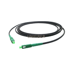 FTTH Outdoor Round Drop Cable SC 5.0mm Single Mode Fiber Optical G657A2