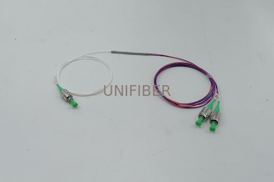High ER 1x2 SM PM Fiber Coupler FC/APC 1310nm 1550nm 1060nm
