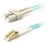 Military Industry OM3 Patch Cable 3.0mm LC/SC Duplex LSZH/OFNR Jacket