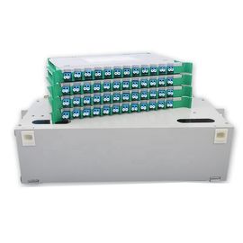 SC/FC/ST Connectors Fiber Optic Splice Trays 12 Core Ribbon Fan Out Fiber Pigtails